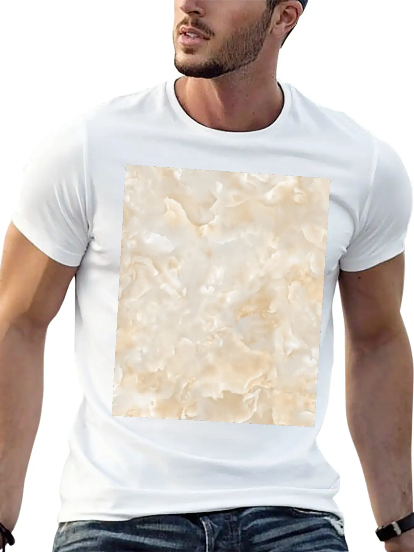Natural Design Breathable Soft Cotton T-Shirt – Timeless Casual Look
