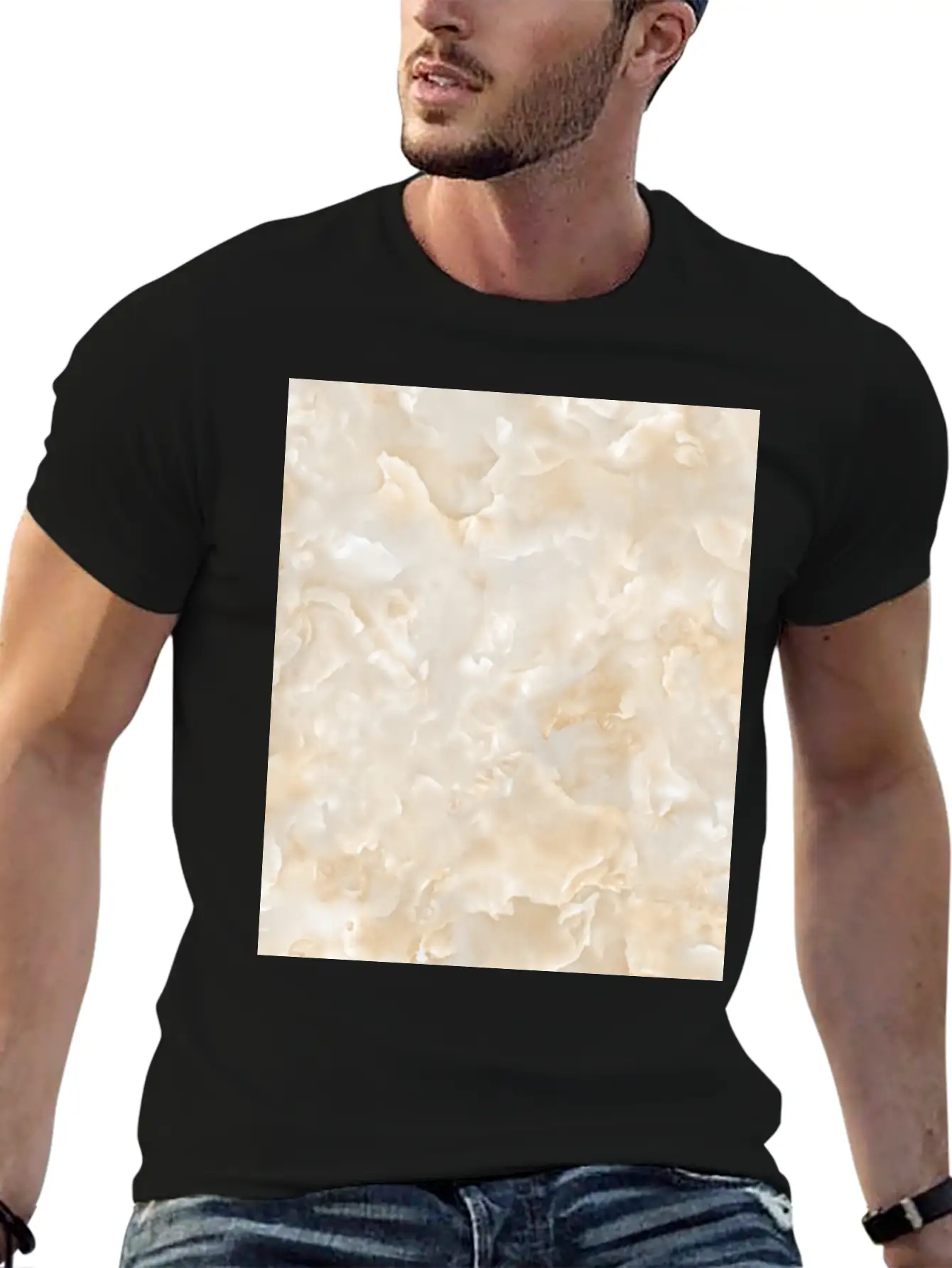 Natural Design Breathable Soft Cotton T-Shirt – Timeless Casual Look