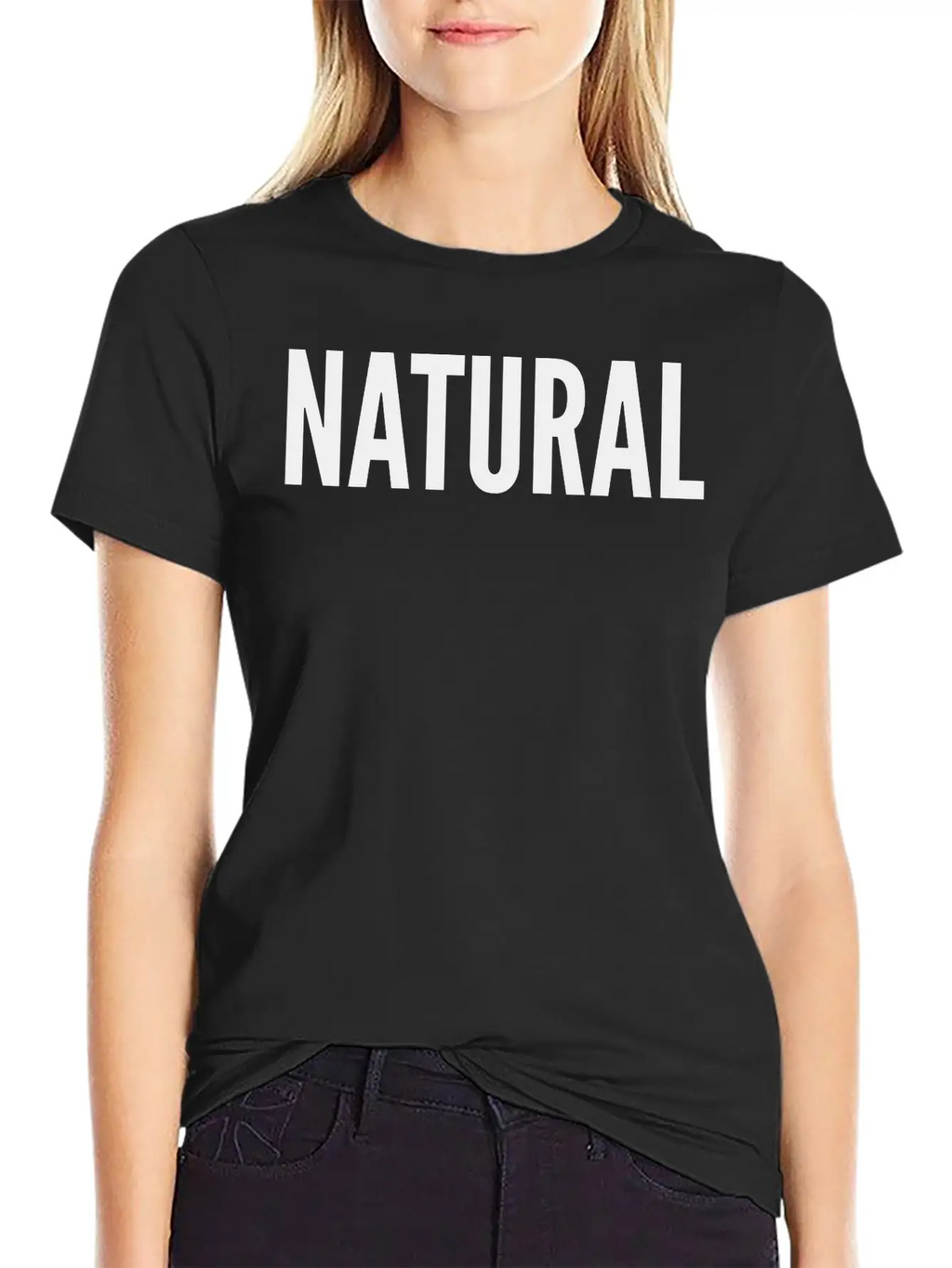 Natural Unisex Casual T-Shirt – Clean Design For Daily Comfort