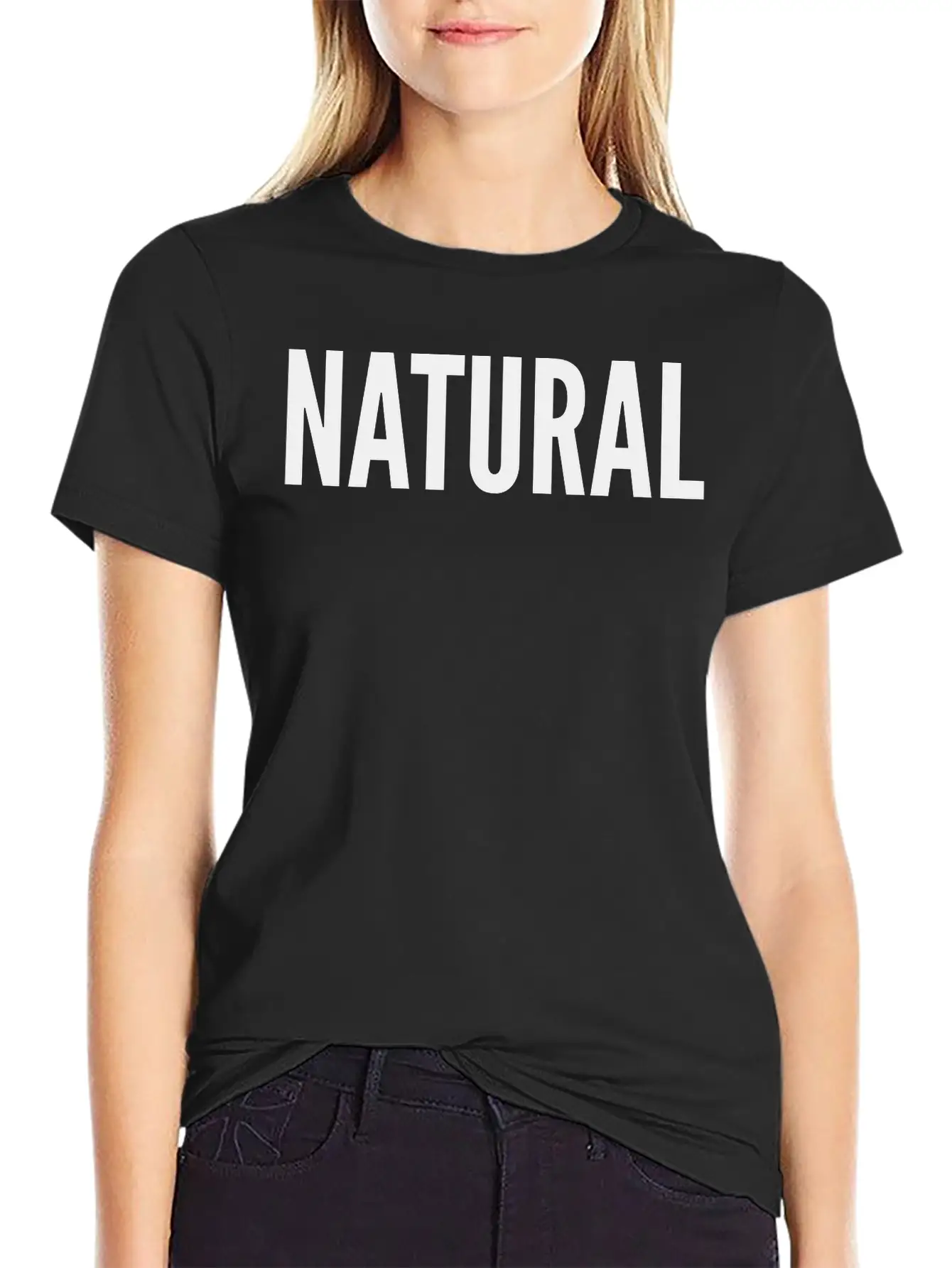 Natural Unisex Casual T-Shirt – Clean Design For Daily Comfort