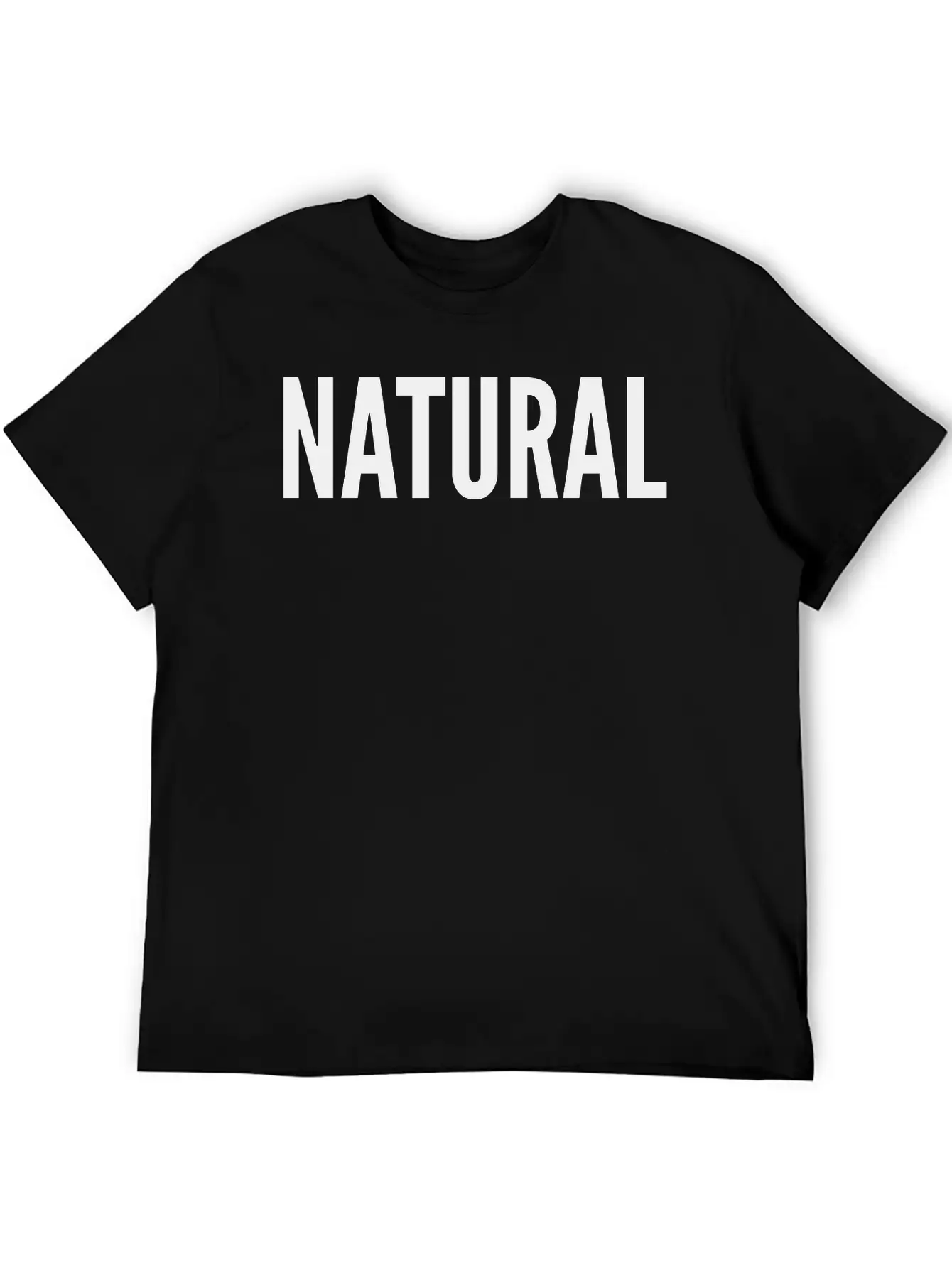 Natural Unisex Casual T-Shirt – Clean Design For Daily Comfort