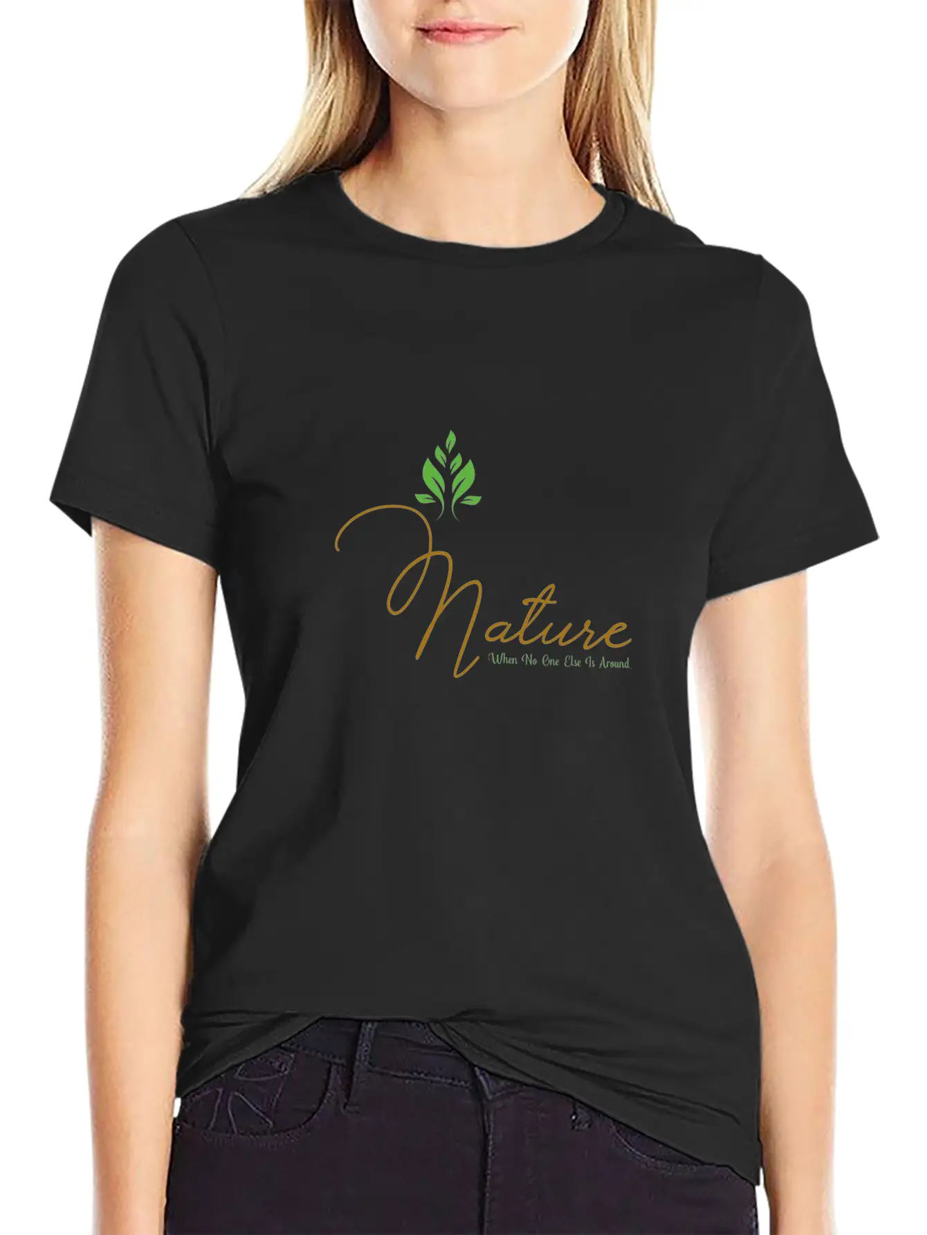 Nature Casual Graphic T-Shirt – Simple And Comfortable Daily Wear