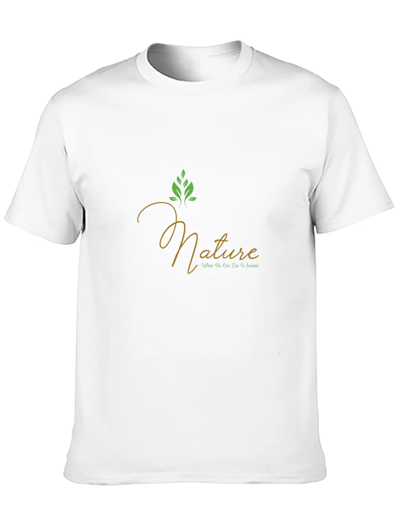 Nature Casual Graphic T-Shirt – Simple And Comfortable Daily Wear