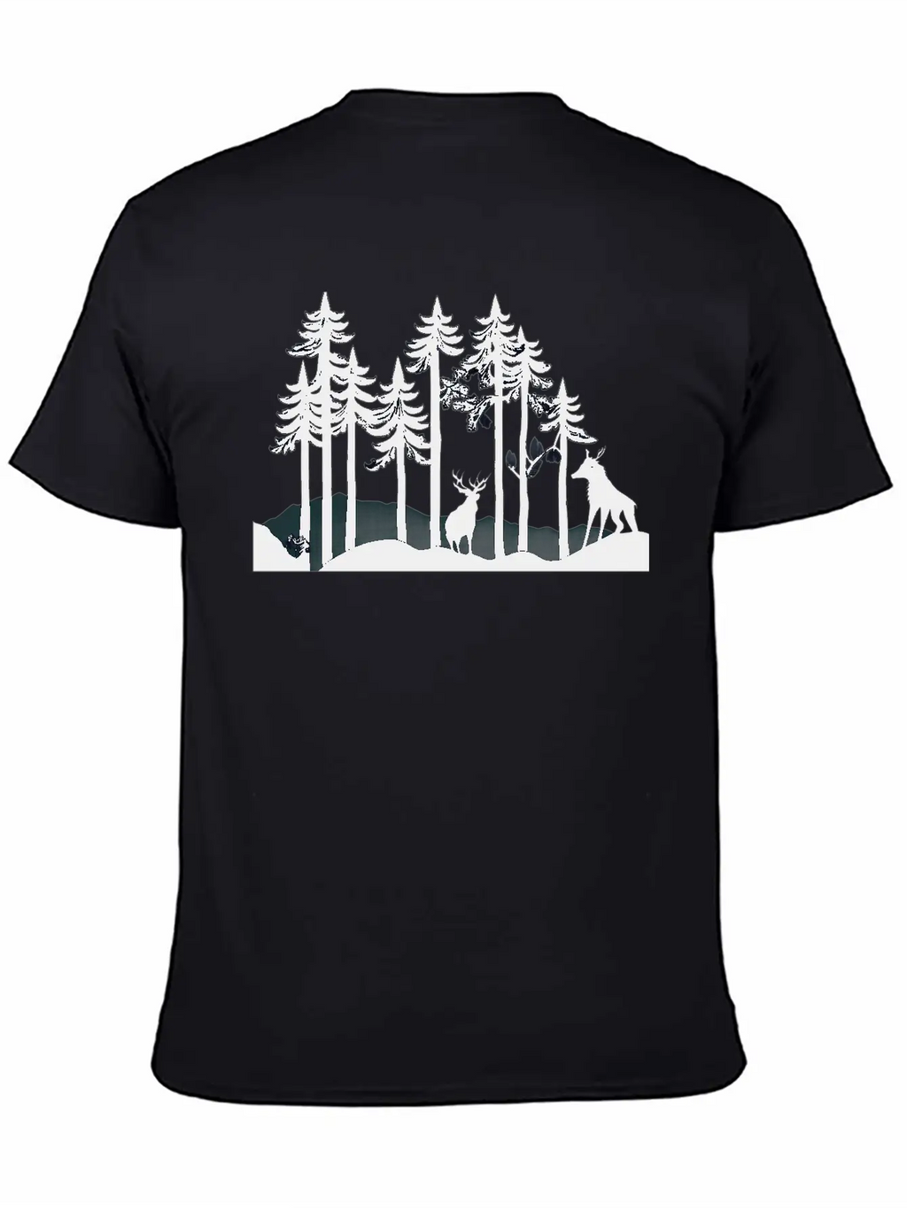 NATURE JUNGLE Casual Graphic T-Shirt – Simple And Comfortable Daily Wear