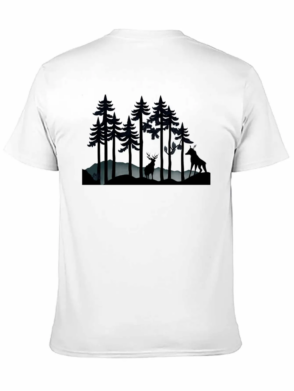 NATURE JUNGLE Casual Graphic T-Shirt – Simple And Comfortable Daily Wear