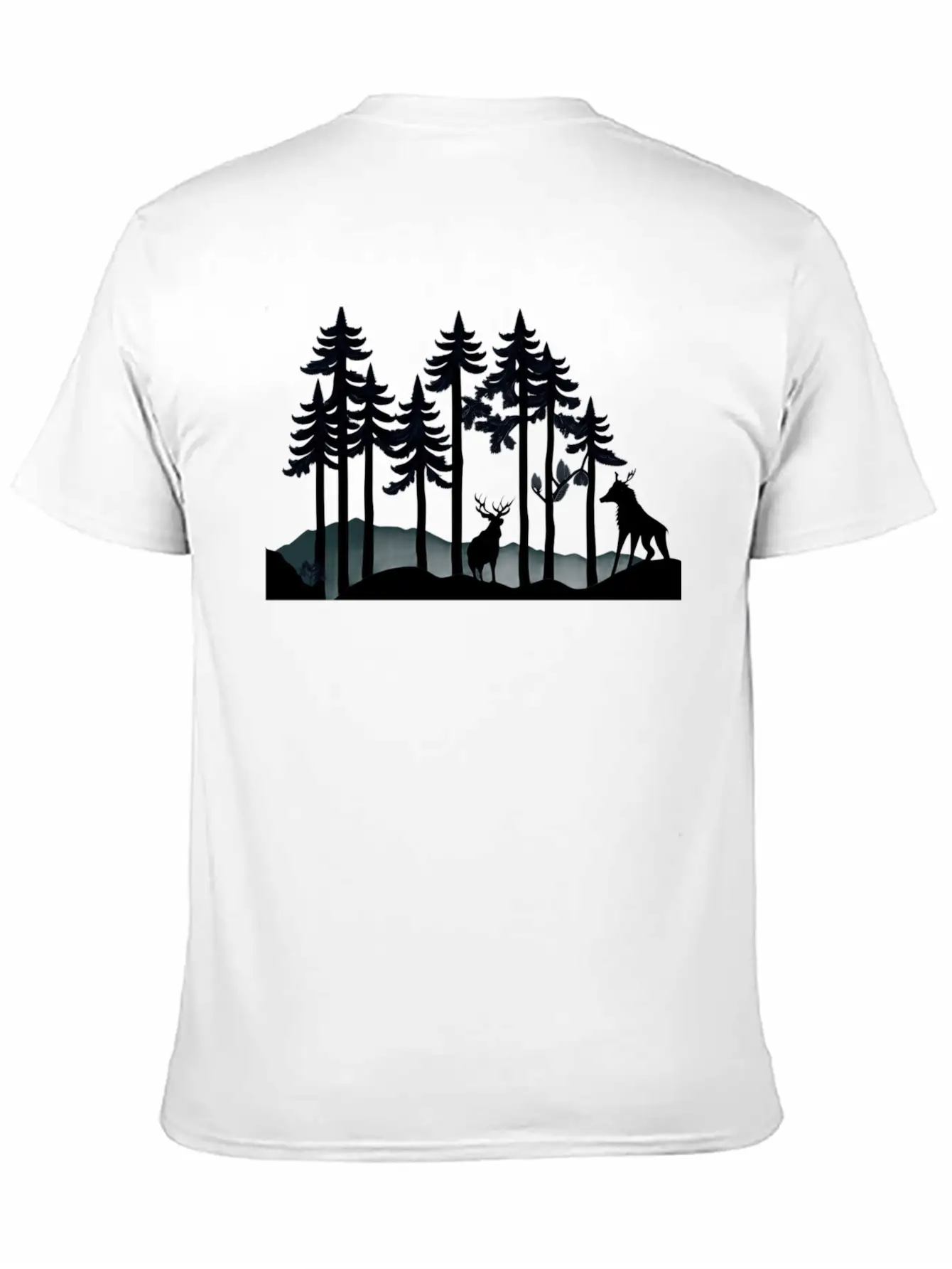NATURE JUNGLE Casual Graphic T-Shirt – Simple And Comfortable Daily Wear