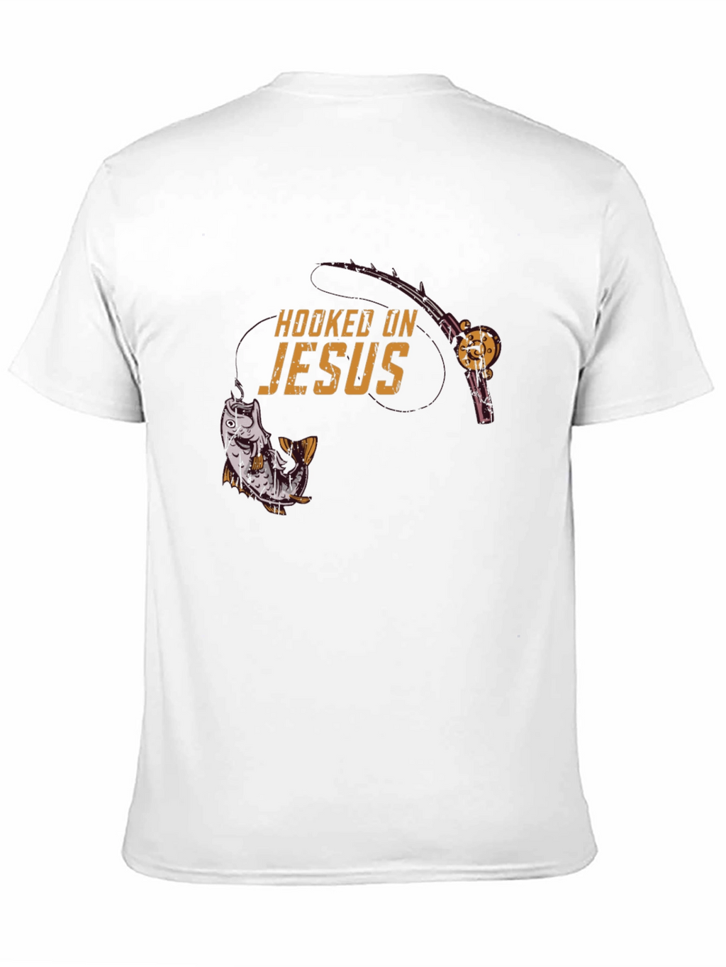 Hooked on Jesus Graphic T-Shirt
