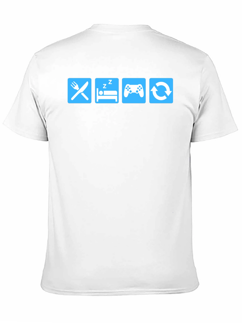 Eat Sleep Game Repeat T-Shirt - Gamer Life