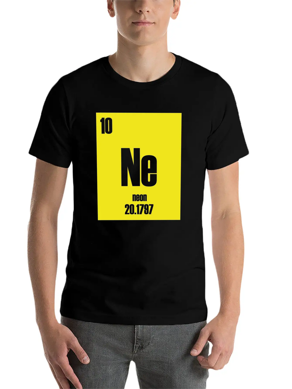 Ne Neon Element 10 Gift Unisex Short Sleeve Soft Cotton T-Shirt – Casual Everyday Wear