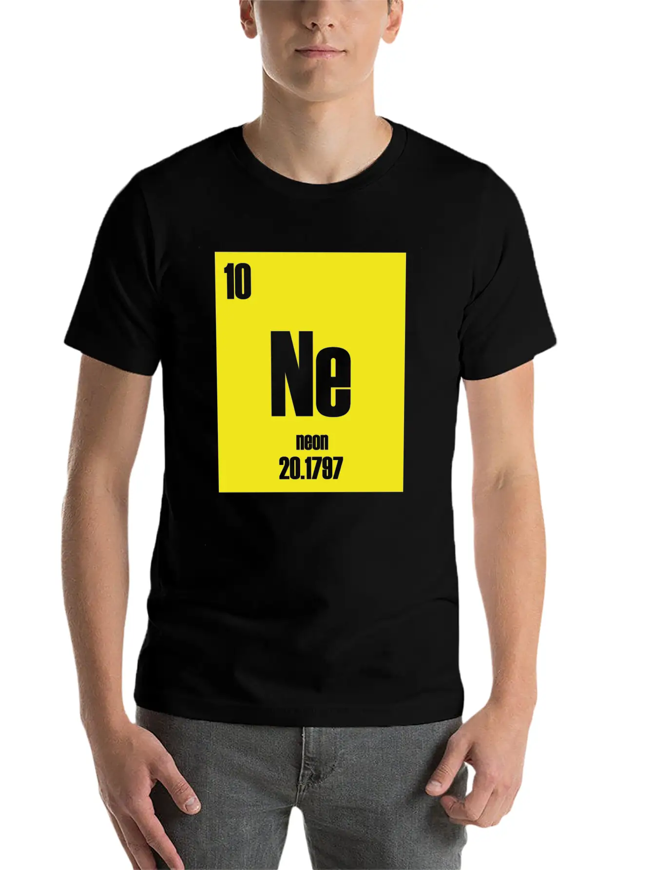 Ne Neon Element 10 Gift Unisex Short Sleeve Soft Cotton T-Shirt – Casual Everyday Wear