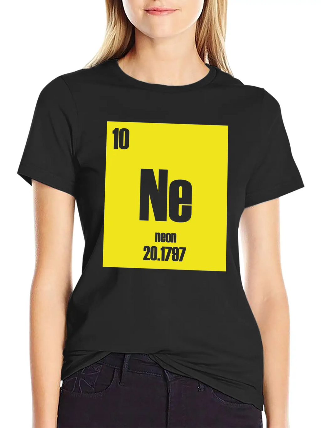 Ne Neon Element 10 Gift Unisex Short Sleeve Soft Cotton T-Shirt – Casual Everyday Wear