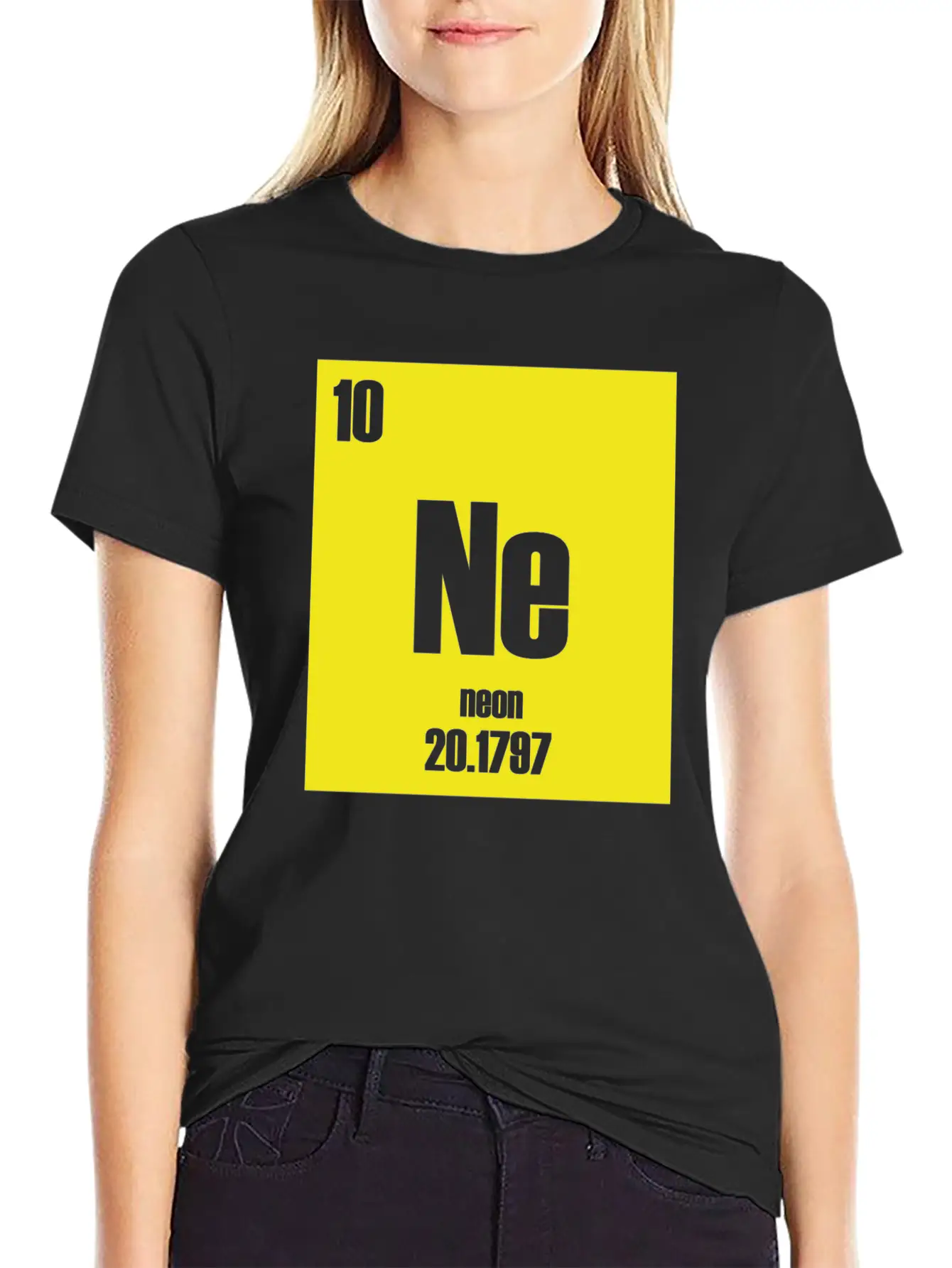 Ne Neon Element 10 Gift Unisex Short Sleeve Soft Cotton T-Shirt – Casual Everyday Wear