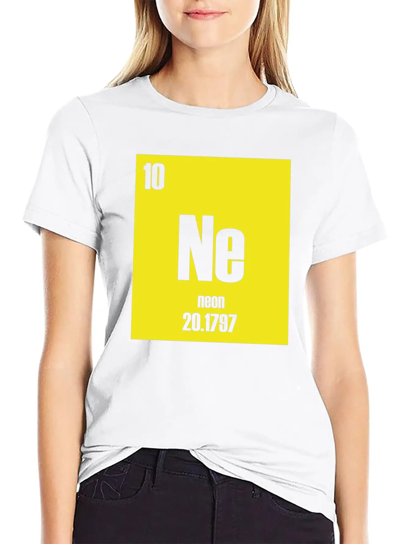 Ne Neon Element 10 Gift Unisex Short Sleeve Soft Cotton T-Shirt – Casual Everyday Wear