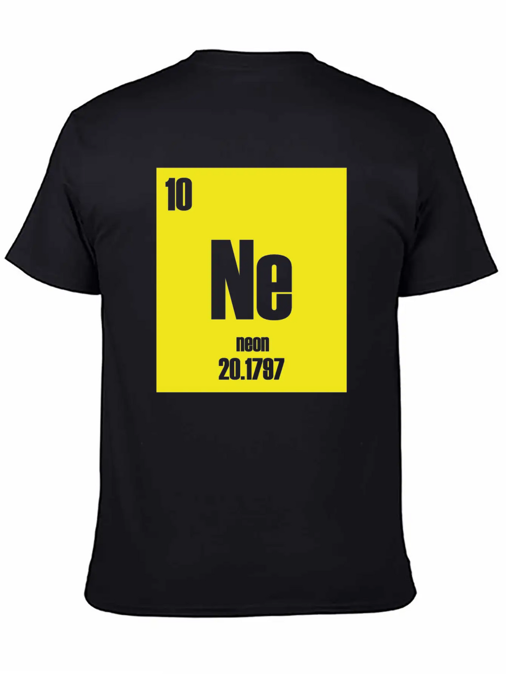 Ne Neon Element 10 Gift Unisex Short Sleeve Soft Cotton T-Shirt – Casual Everyday Wear