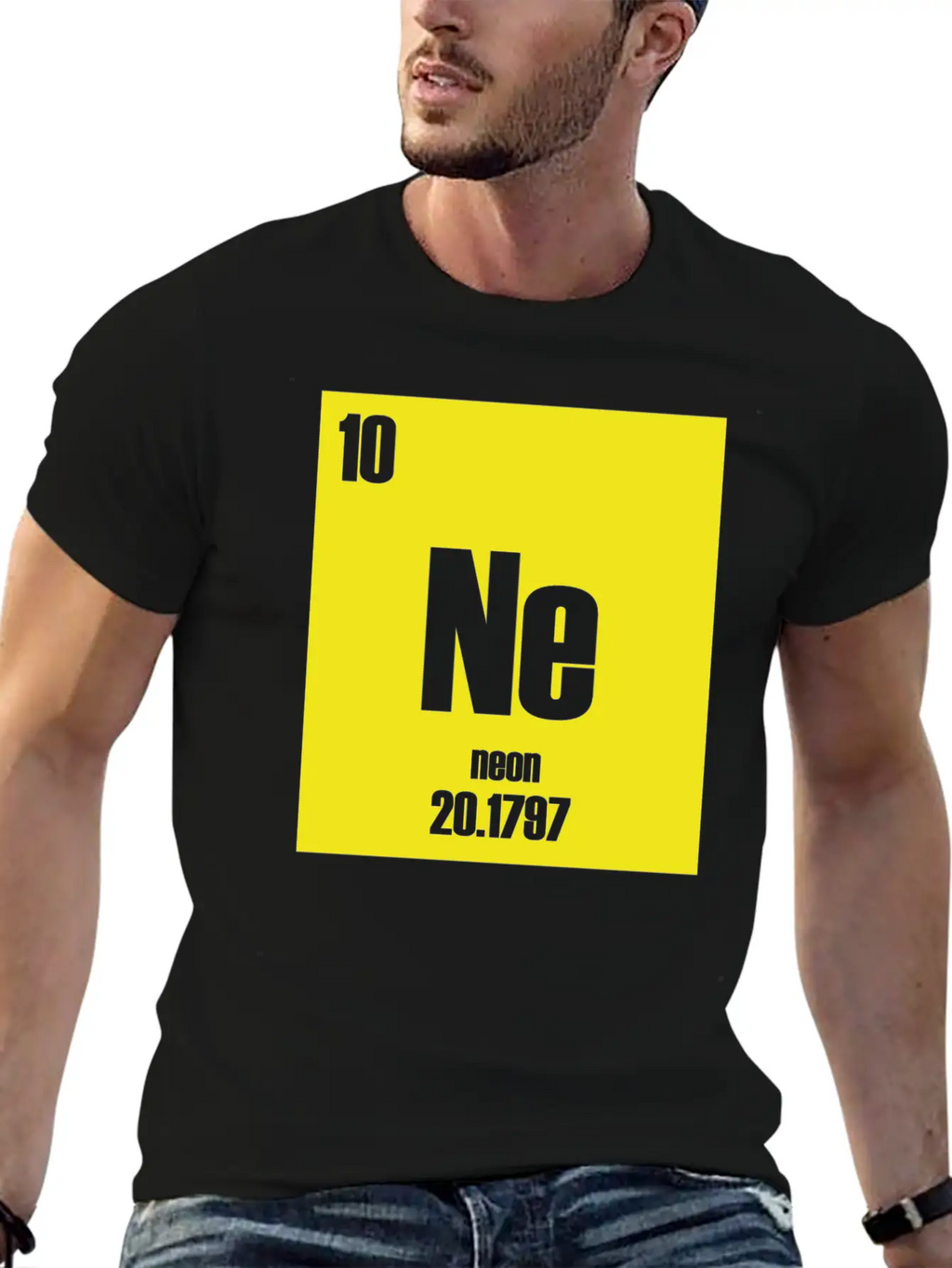 Ne Neon Element 10 Gift Unisex Short Sleeve Soft Cotton T-Shirt – Casual Everyday Wear