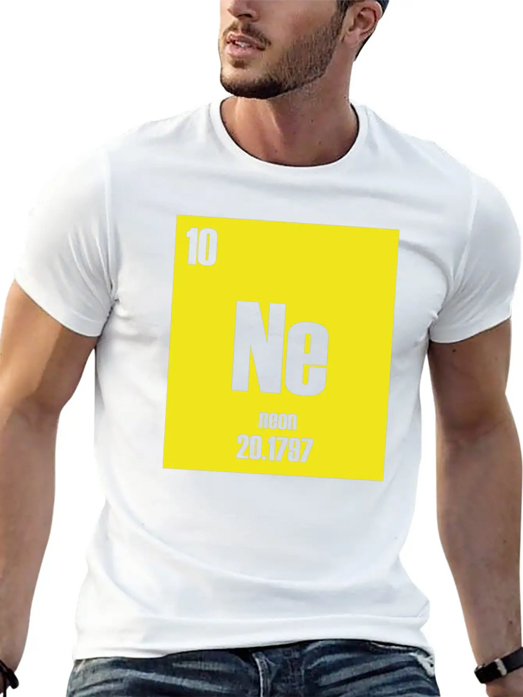 Ne Neon Element 10 Gift Unisex Short Sleeve Soft Cotton T-Shirt – Casual Everyday Wear