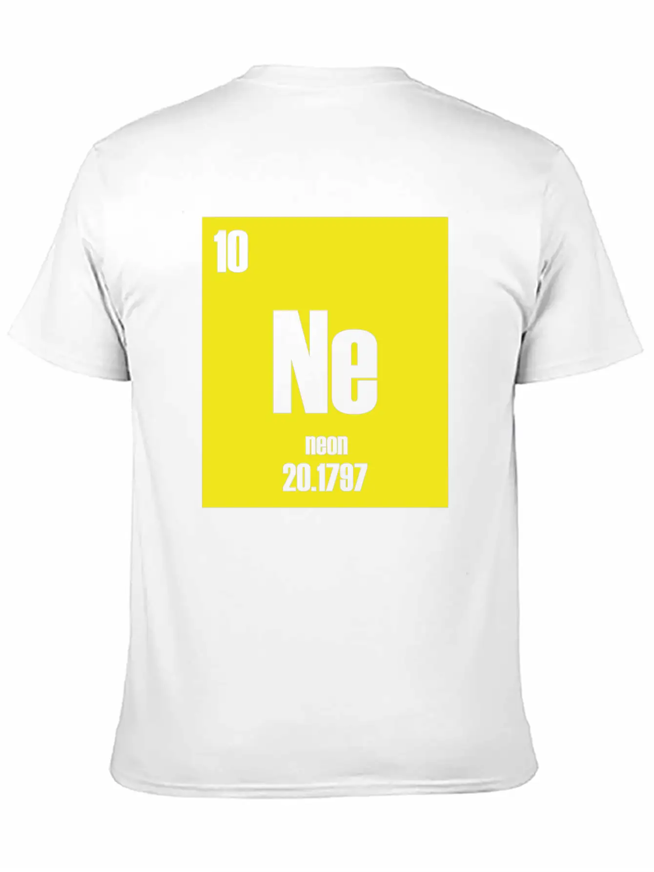 Ne Neon Element 10 Gift Unisex Short Sleeve Soft Cotton T-Shirt – Casual Everyday Wear