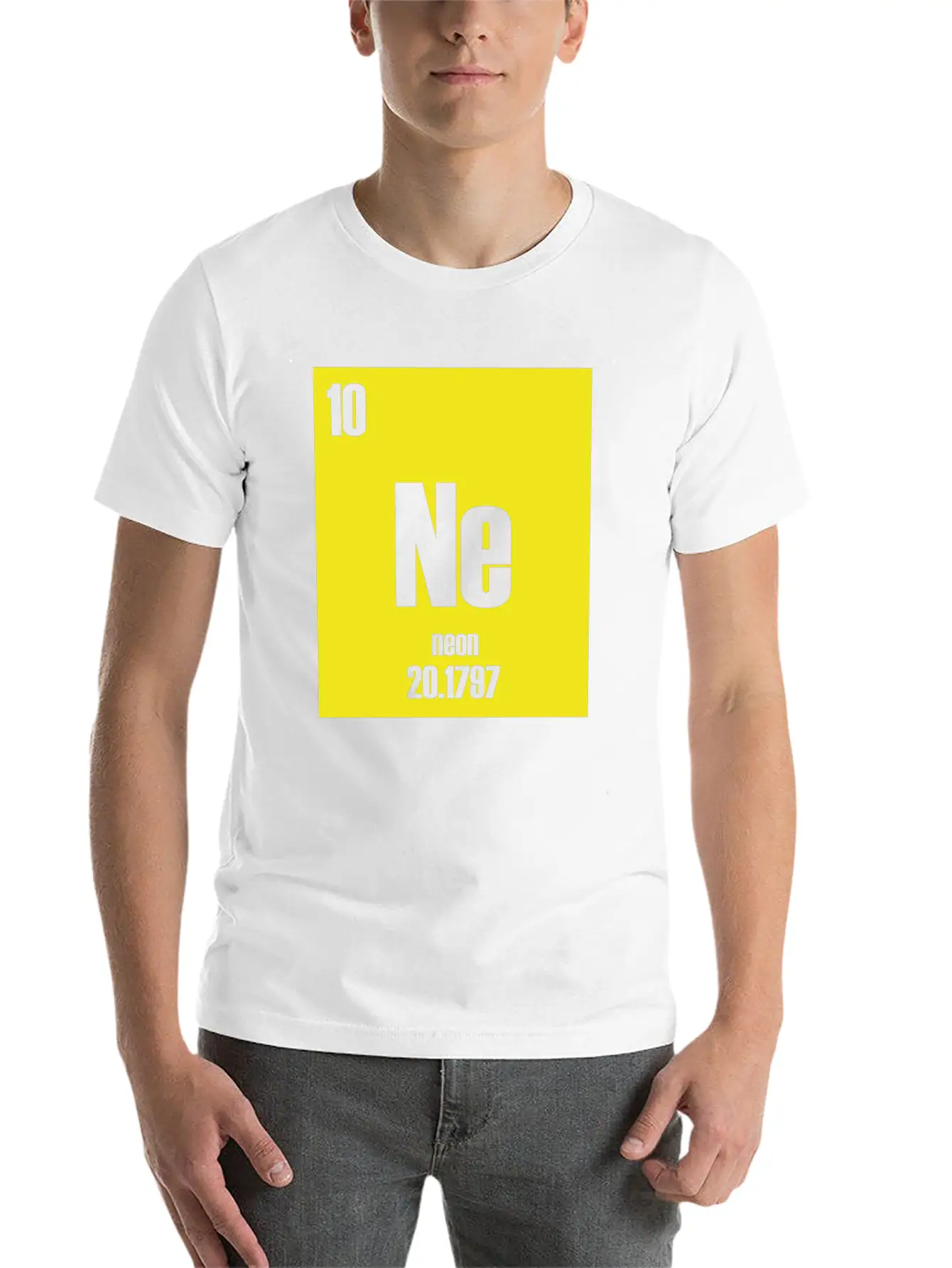 Ne Neon Element 10 Gift Unisex Short Sleeve Soft Cotton T-Shirt – Casual Everyday Wear