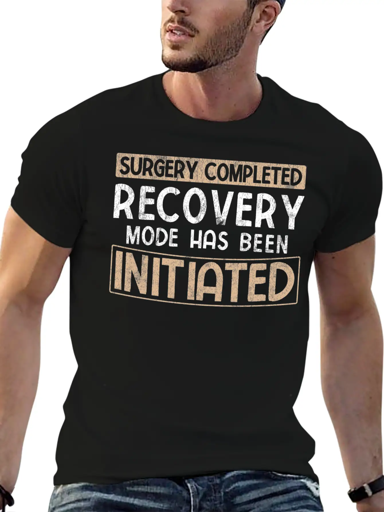 Neck Implant Neck Surgery Disability Unisex Casual T-Shirt – Clean Design For Daily Comfort