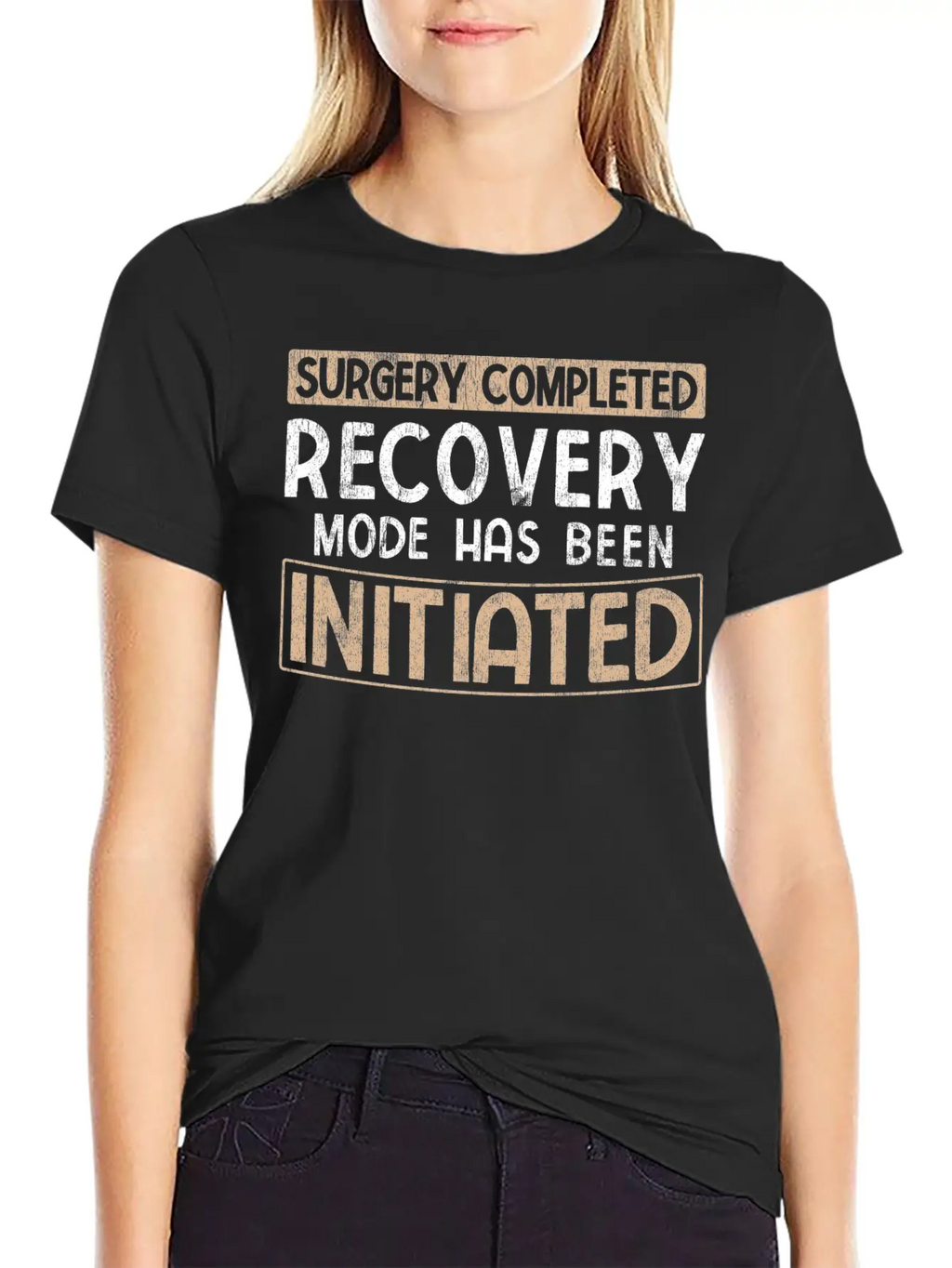 Neck Implant Neck Surgery Disability Unisex Casual T-Shirt – Clean Design For Daily Comfort