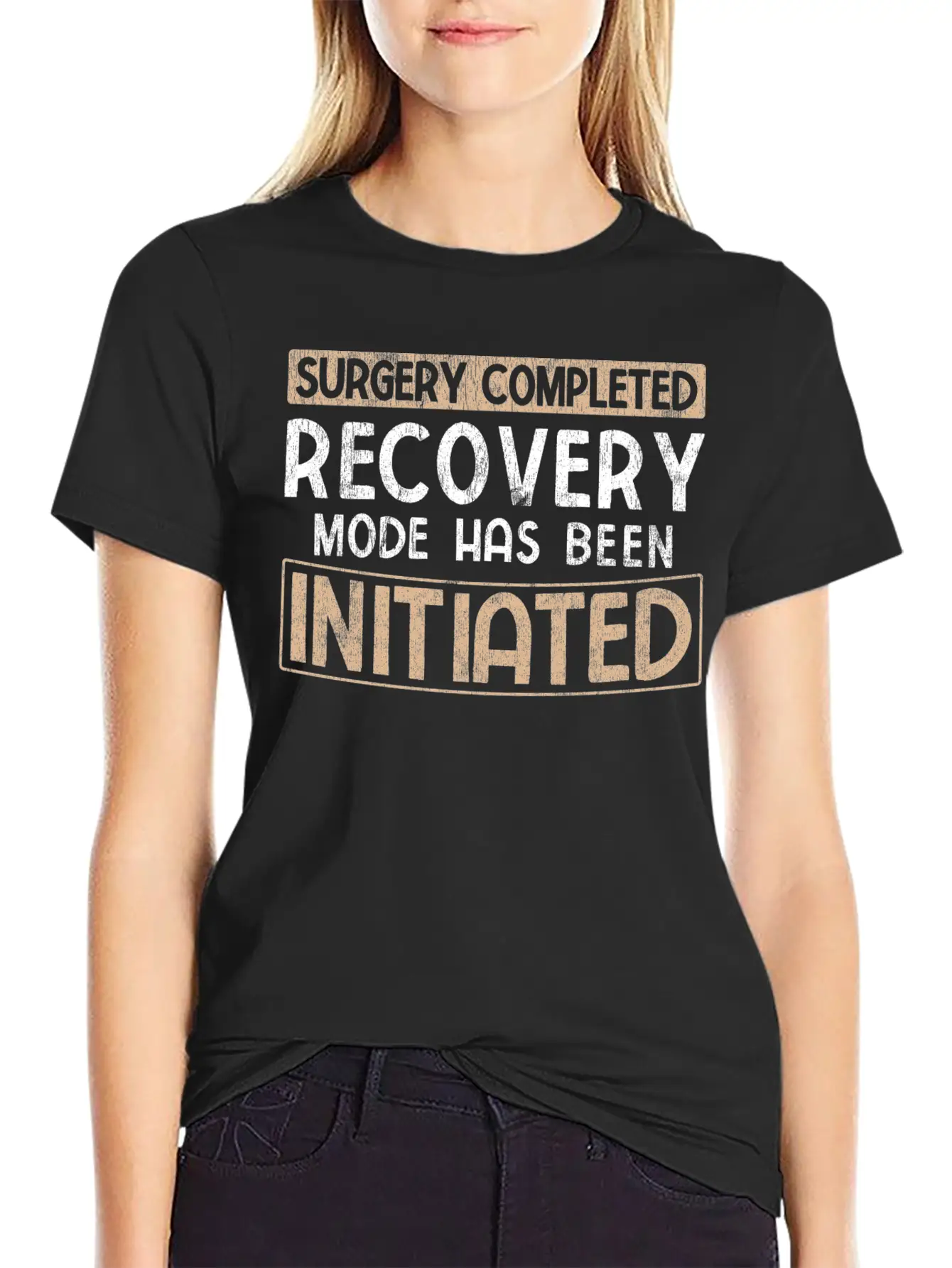 Neck Implant Neck Surgery Disability Unisex Casual T-Shirt – Clean Design For Daily Comfort