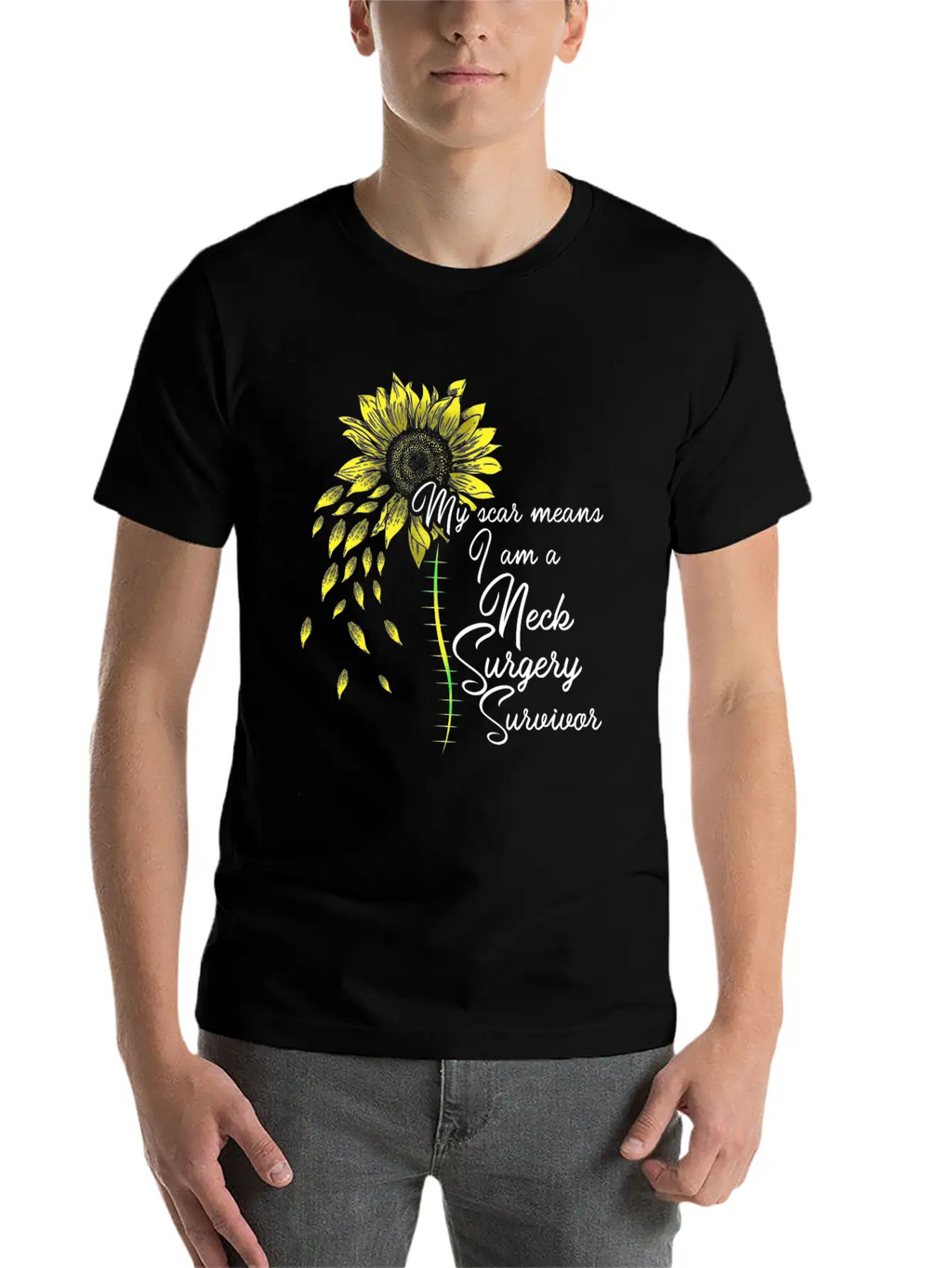 Neck Surgery Survive Implant Survivor Recovery Classic Fit Graphic Tee For Daily Comfort – Unisex Cotton Shirt