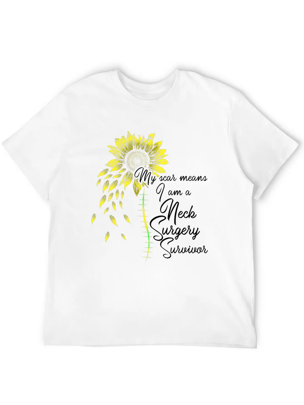 Neck Surgery Survive Implant Survivor Recovery Classic Fit Graphic Tee For Daily Comfort – Unisex Cotton Shirt