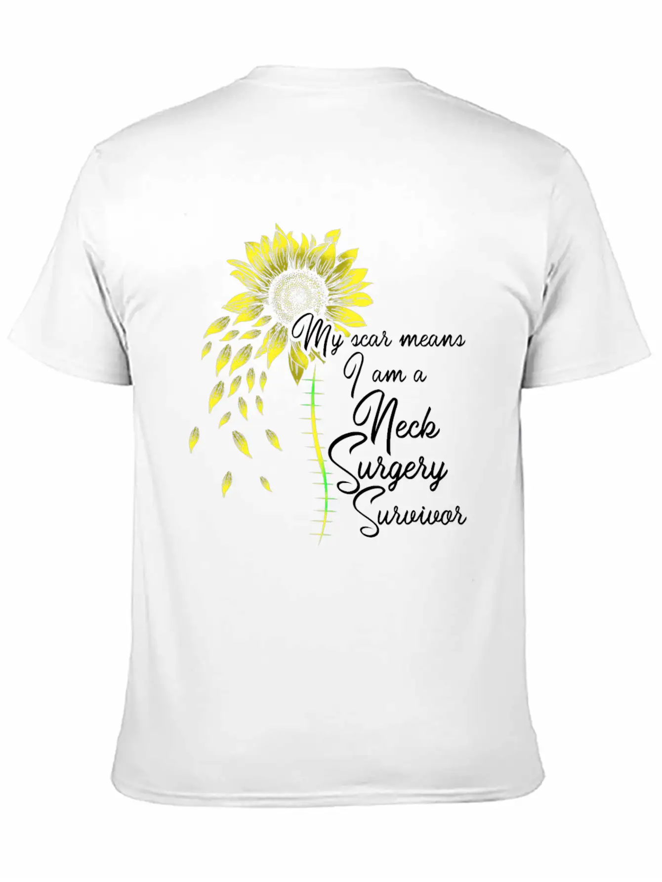 Neck Surgery Survive Implant Survivor Recovery Classic Fit Graphic Tee For Daily Comfort – Unisex Cotton Shirt