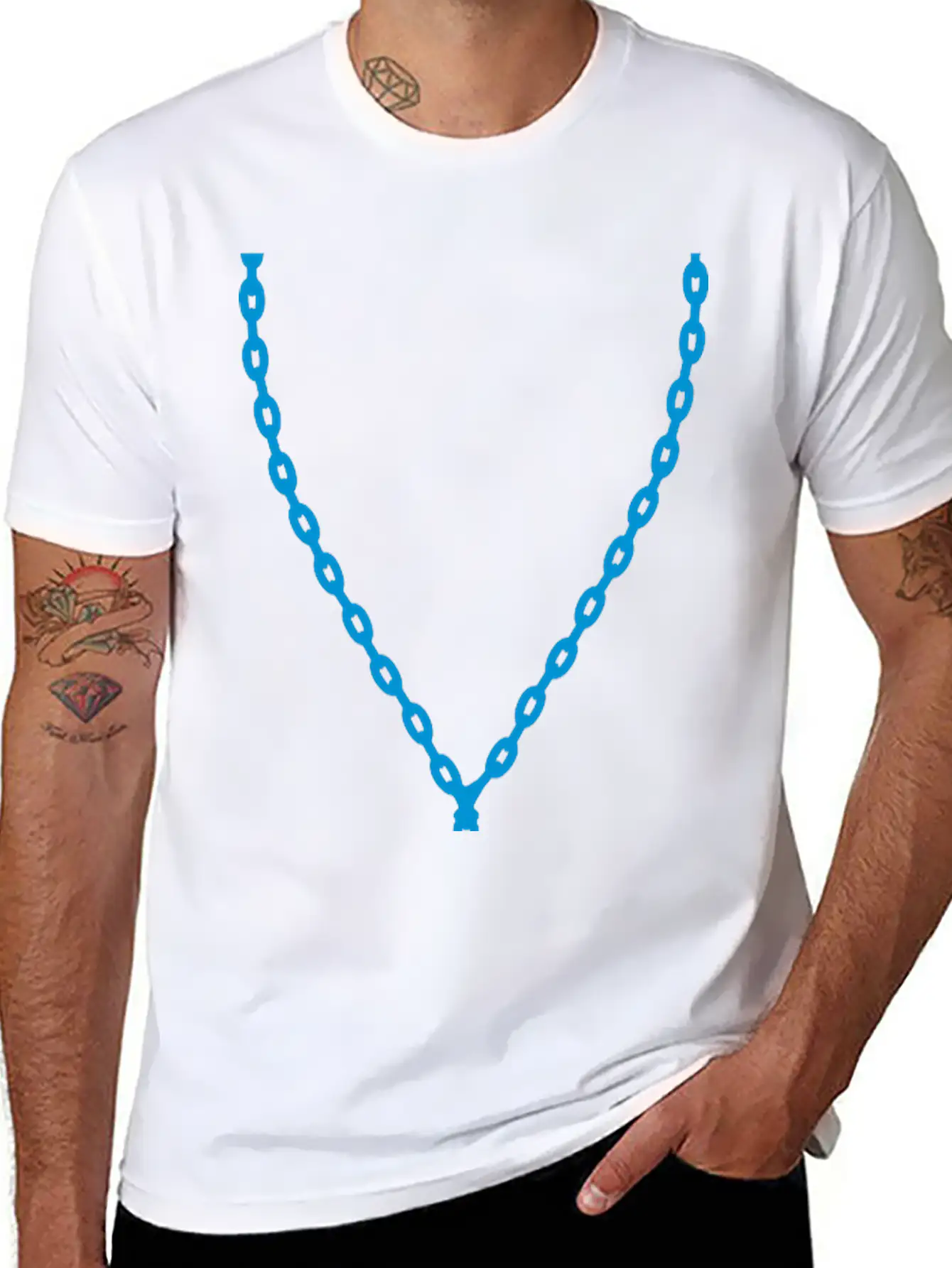 Necklace Earth Jewelry Pendant Planet World Climat Unisex Casual T-Shirt – Clean Design For Daily Comfort