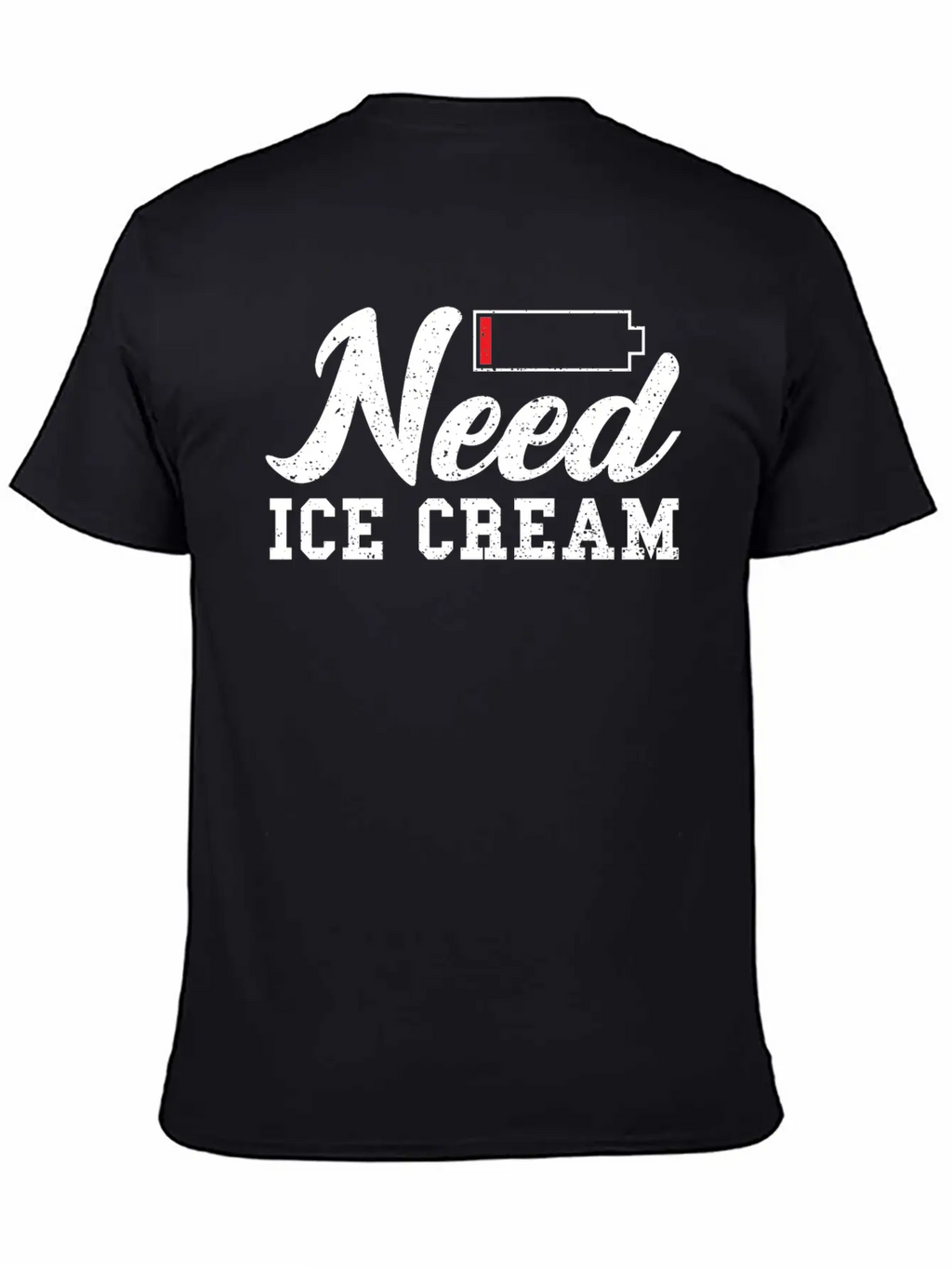 Need Ice Cream - Ice Unisex Casual T-Shirt – Clean Design For Daily Comfort