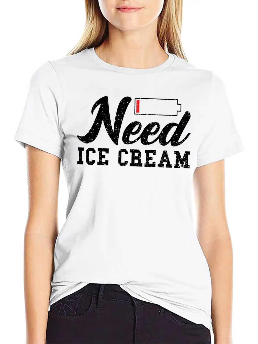 Need Ice Cream - Ice Unisex Casual T-Shirt – Clean Design For Daily Comfort