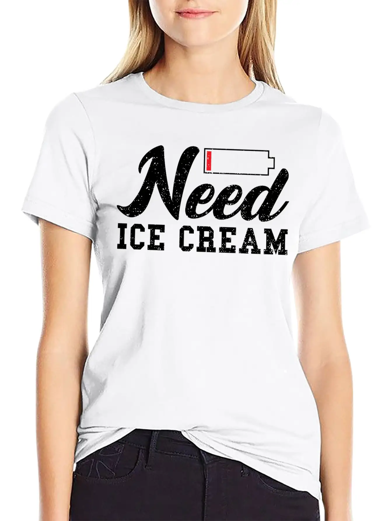 Need Ice Cream - Ice Unisex Casual T-Shirt – Clean Design For Daily Comfort