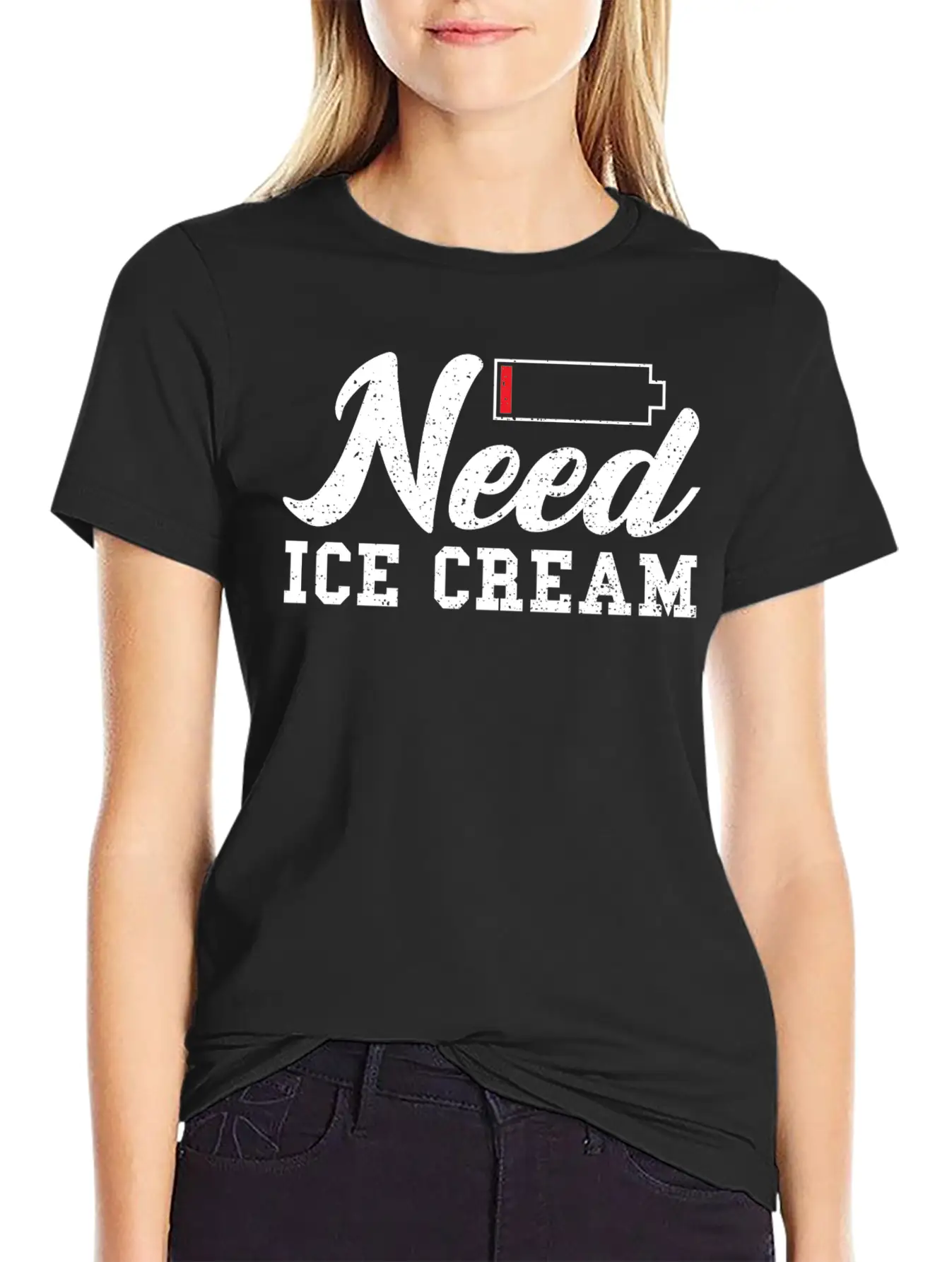 Need Ice Cream - Ice Unisex Casual T-Shirt – Clean Design For Daily Comfort