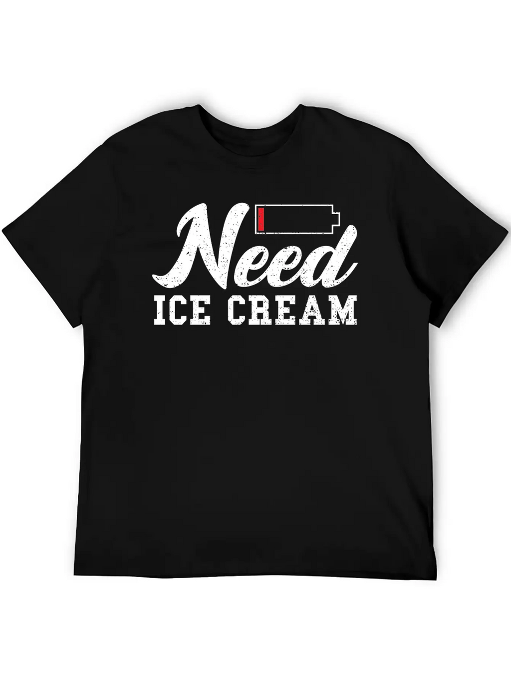 Need Ice Cream - Ice Unisex Casual T-Shirt – Clean Design For Daily Comfort
