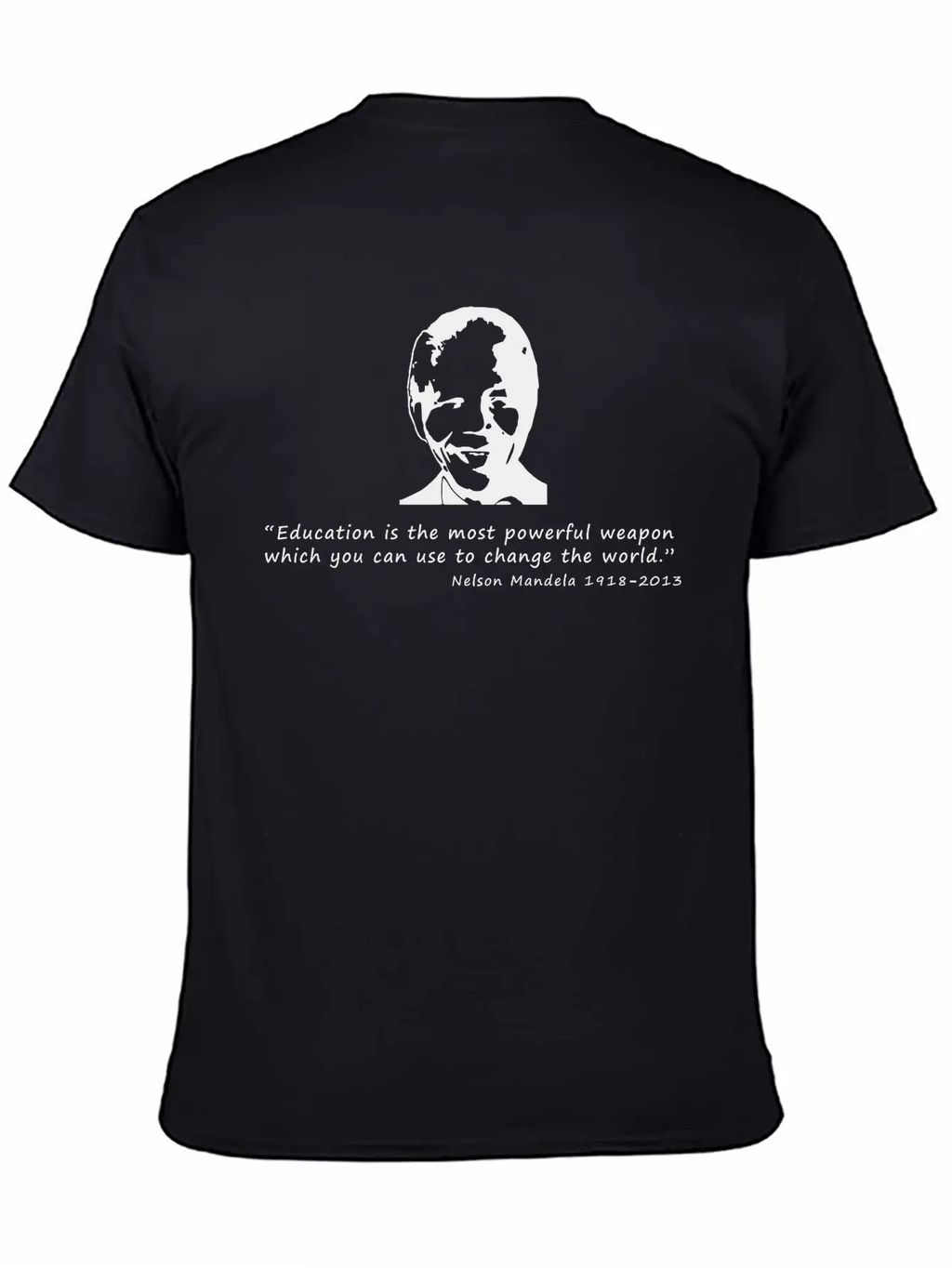 Nelson Mandela Essential Cotton Tee For Daily Outfits – Unisex Style