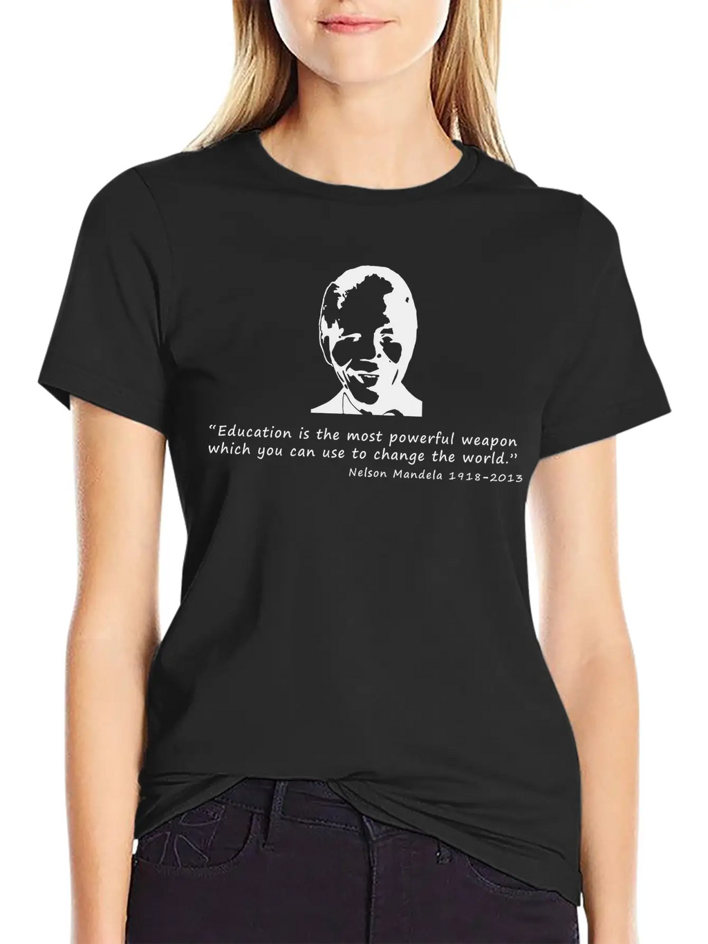 Nelson Mandela Essential Cotton Tee For Daily Outfits – Unisex Style