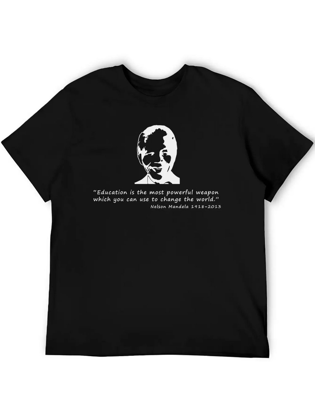Nelson Mandela Essential Cotton Tee For Daily Outfits – Unisex Style