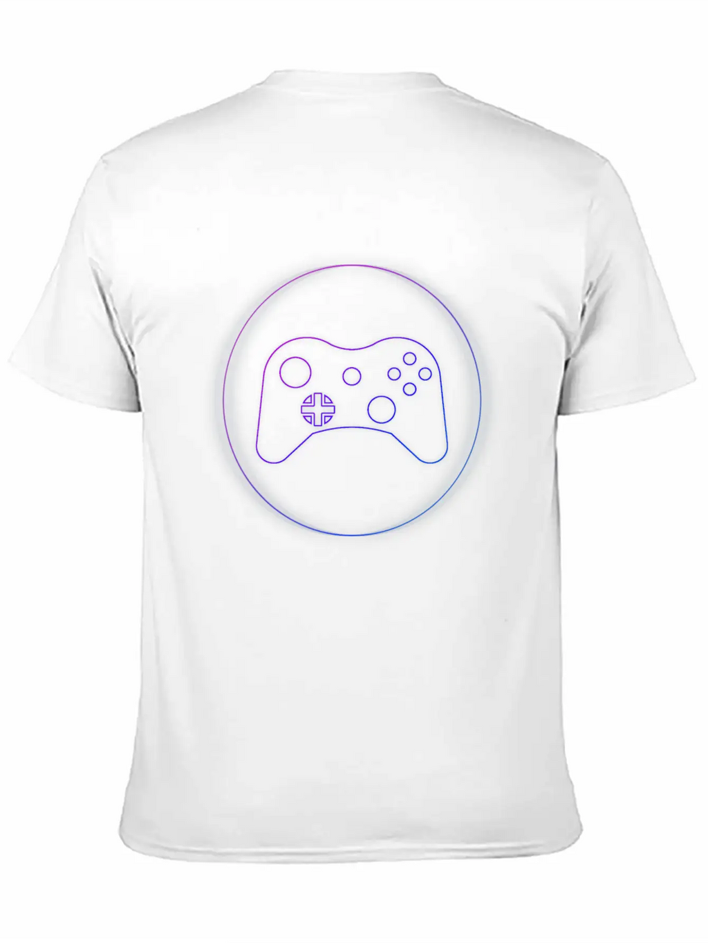 Neon Controller - Gaming Cool Neon Gift Idea Casual Graphic T-Shirt – Simple And Comfortable Daily Wear