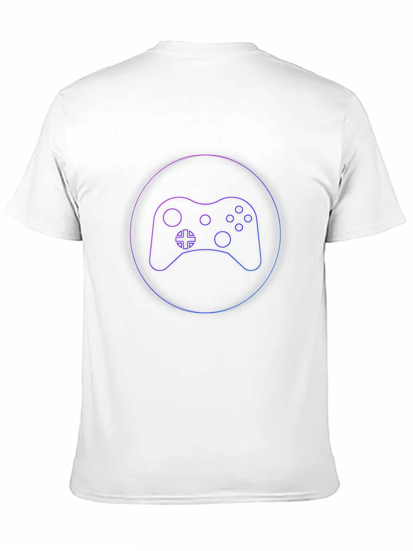 Neon Controller - Gaming Cool Neon Gift Idea Casual Graphic T-Shirt – Simple And Comfortable Daily Wear