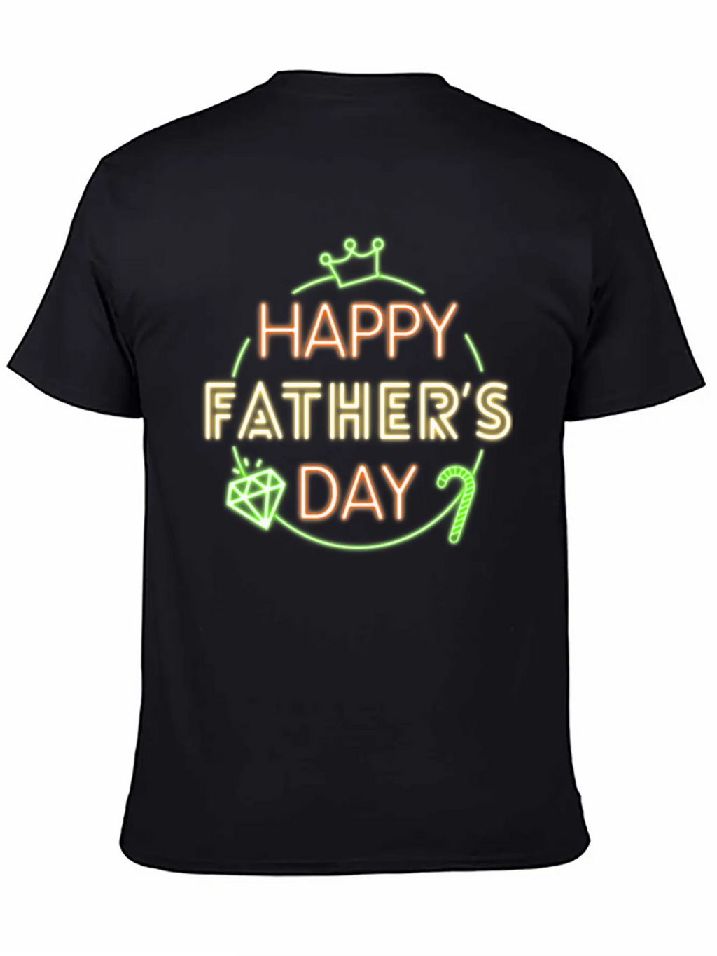 Neon Design Unisex Casual T-Shirt – Clean Design For Daily Comfort