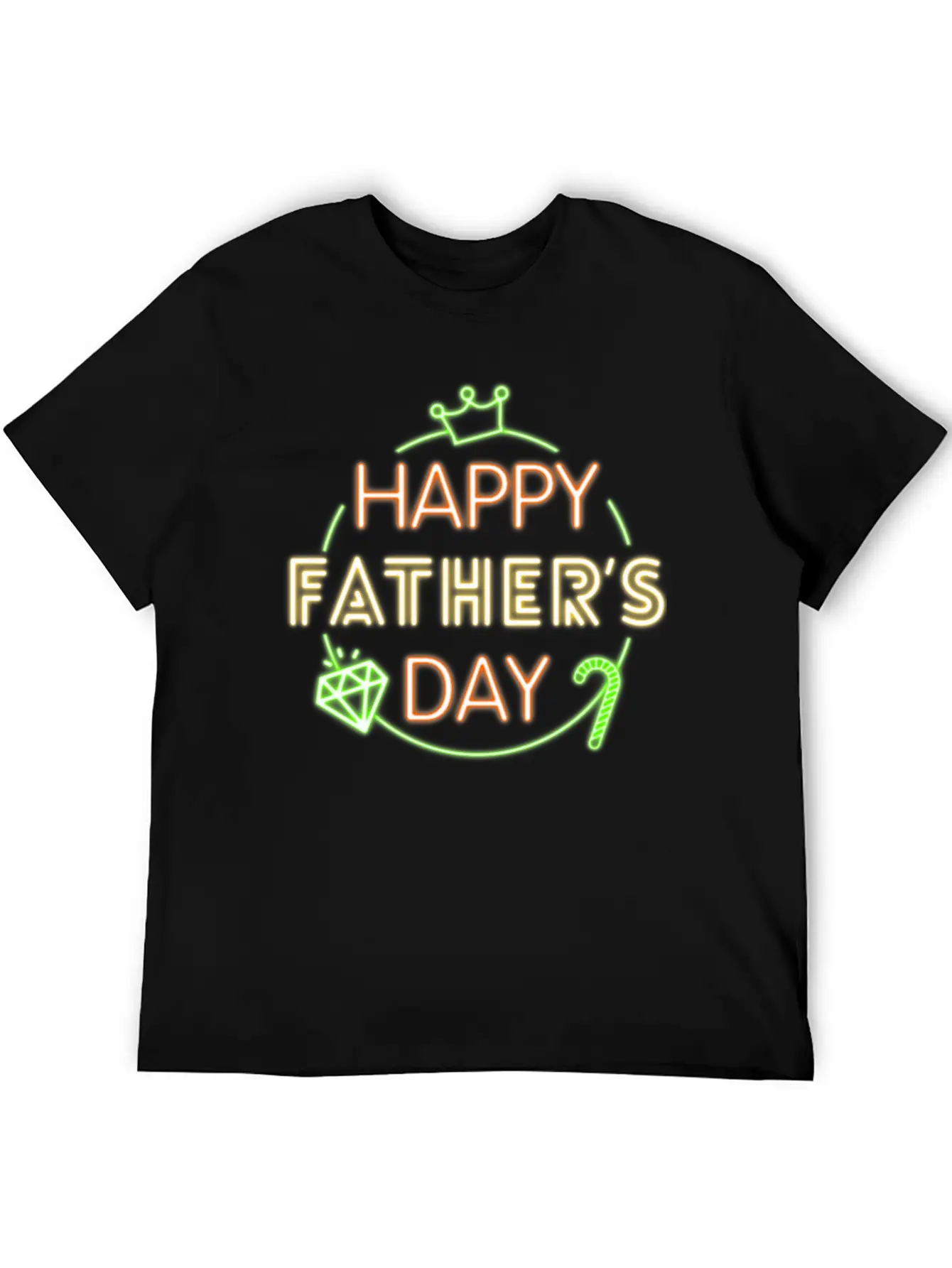 Neon Design Unisex Casual T-Shirt – Clean Design For Daily Comfort