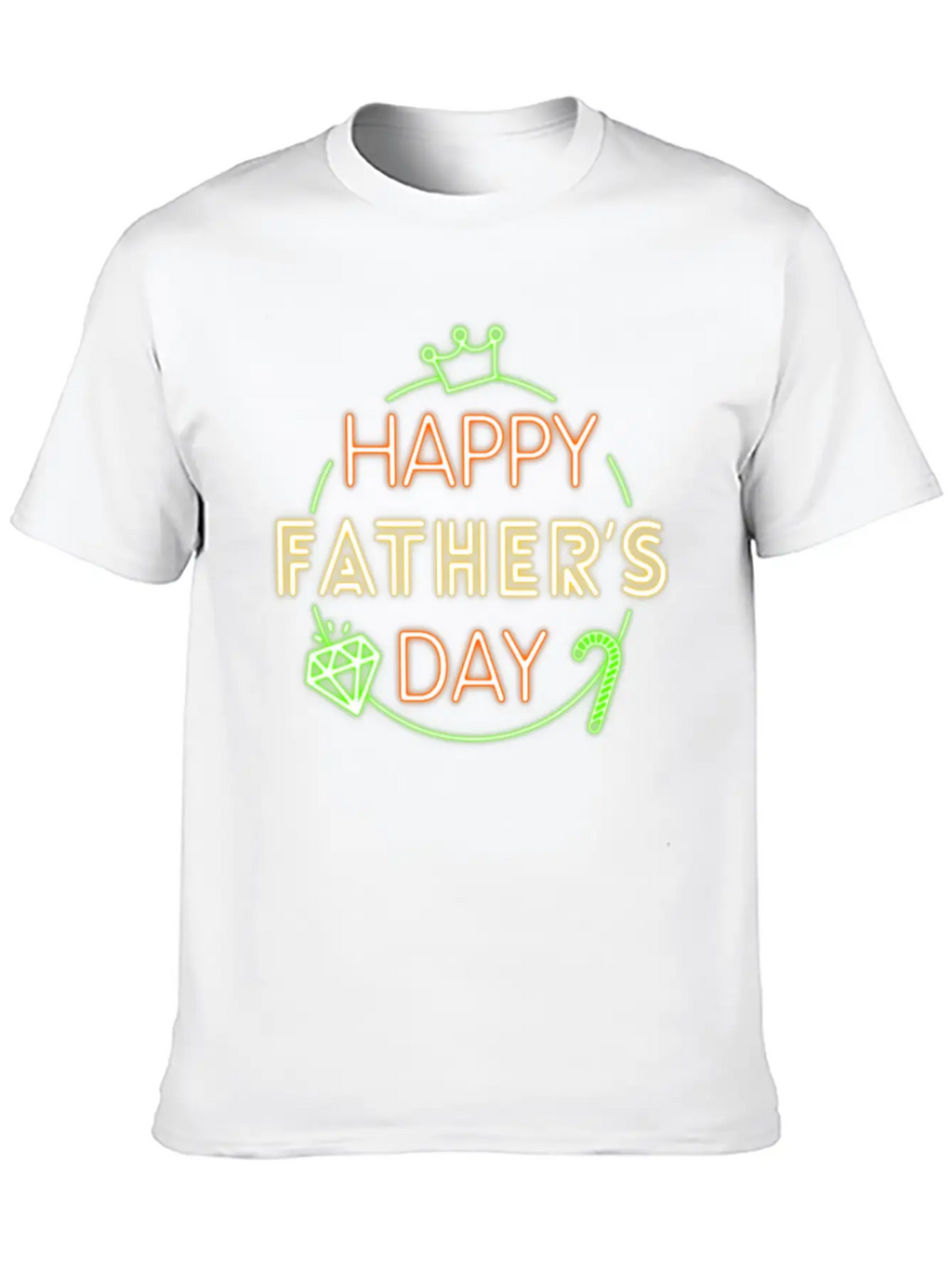 Neon Design Unisex Casual T-Shirt – Clean Design For Daily Comfort
