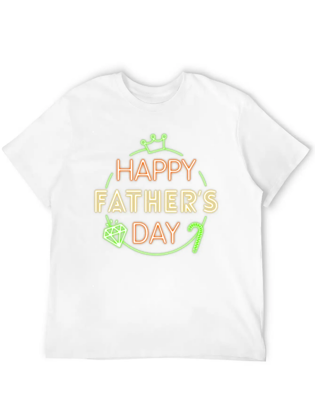 Neon Design Unisex Casual T-Shirt – Clean Design For Daily Comfort
