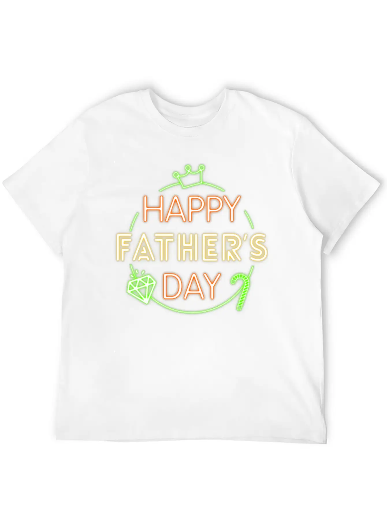 Neon Design Unisex Casual T-Shirt – Clean Design For Daily Comfort