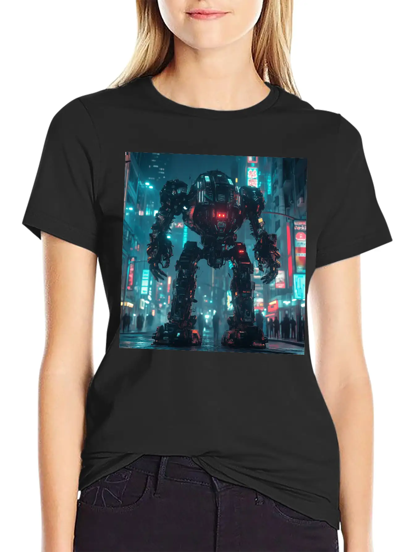Neon District Guardian Unisex Casual T-Shirt – Clean Design For Daily Comfort