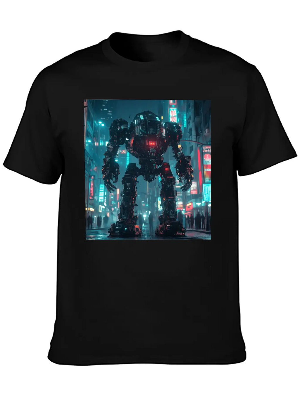 Neon District Guardian Unisex Casual T-Shirt – Clean Design For Daily Comfort
