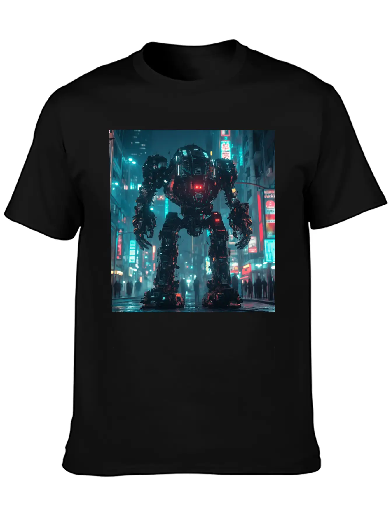 Neon District Guardian Unisex Casual T-Shirt – Clean Design For Daily Comfort