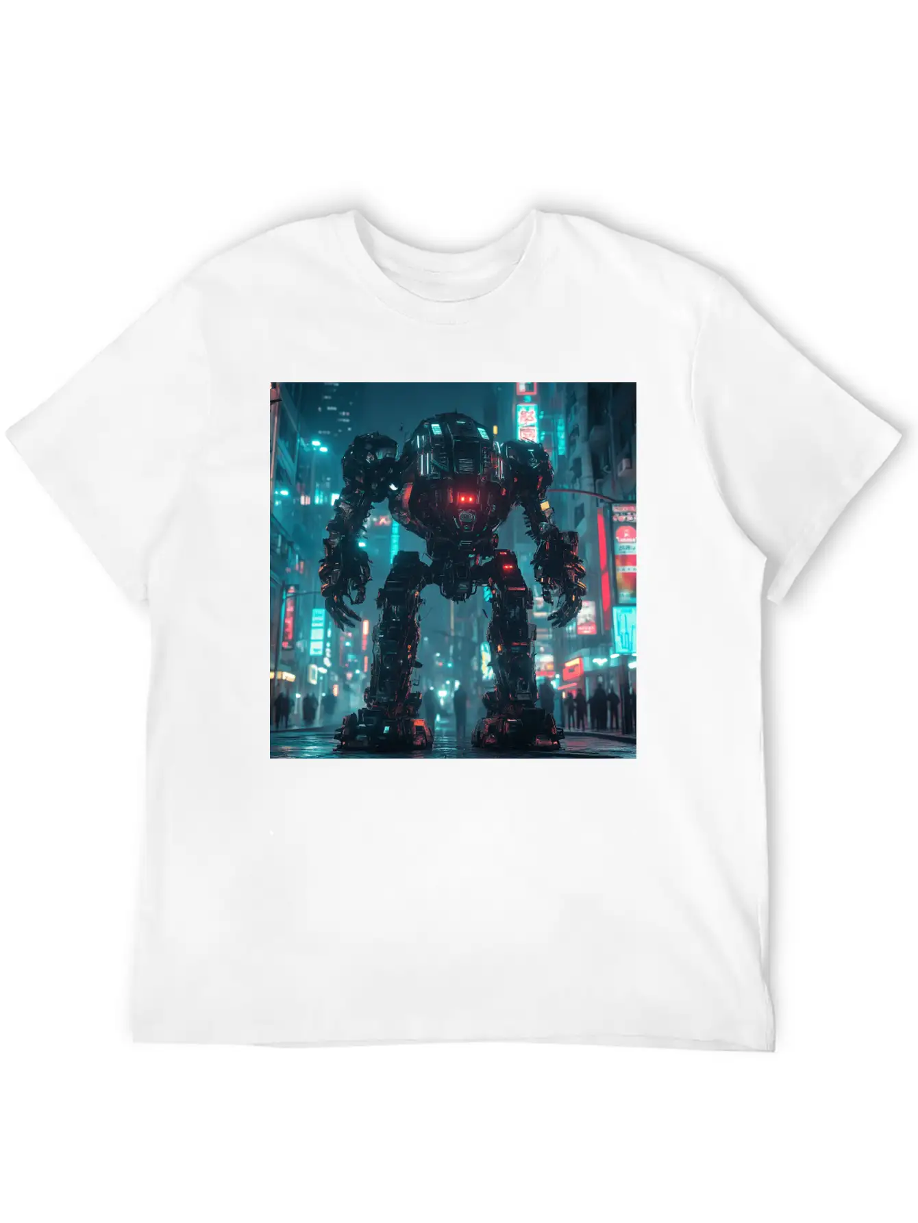 Neon District Guardian Unisex Casual T-Shirt – Clean Design For Daily Comfort