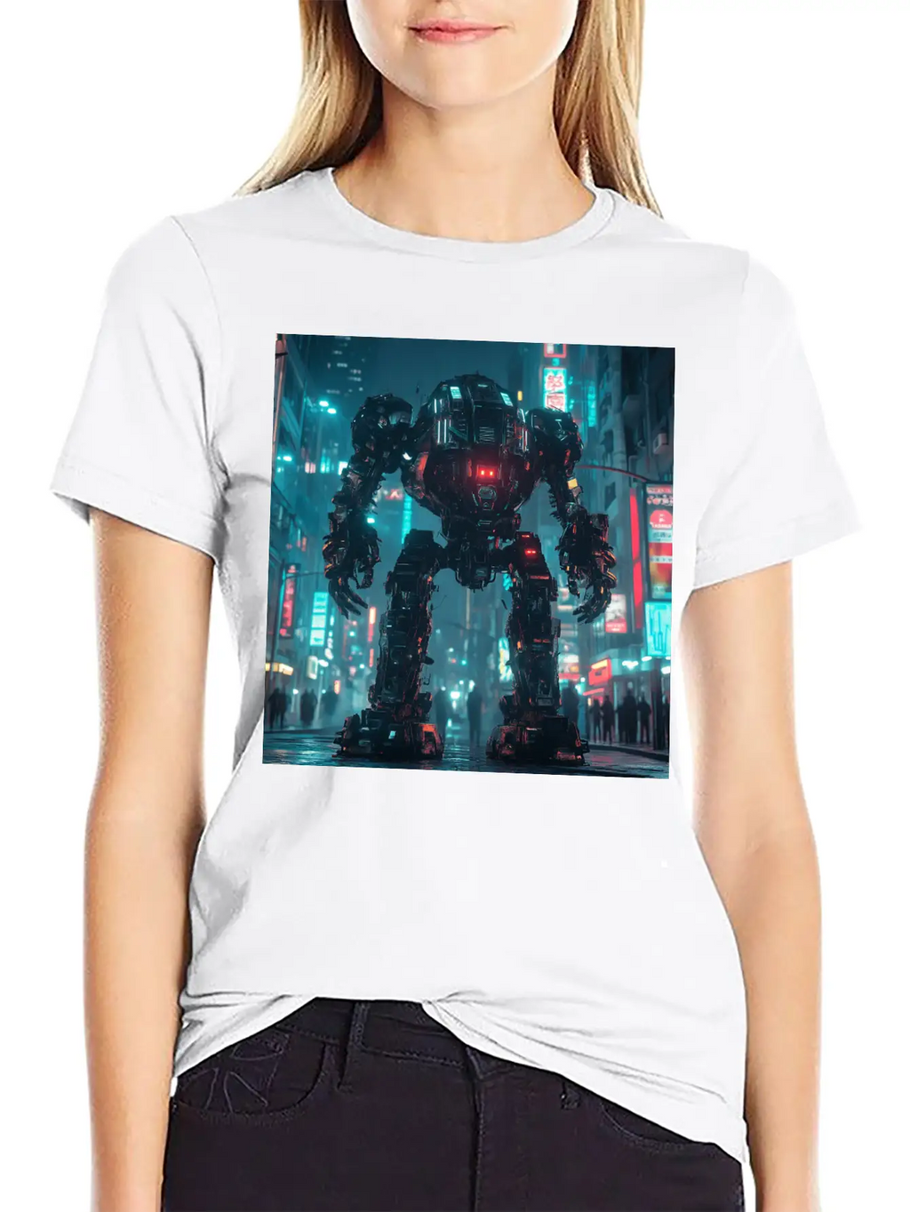 Neon District Guardian Unisex Casual T-Shirt – Clean Design For Daily Comfort