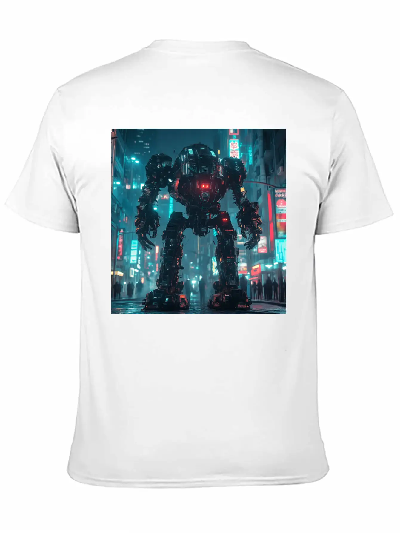 Neon District Guardian Unisex Casual T-Shirt – Clean Design For Daily Comfort